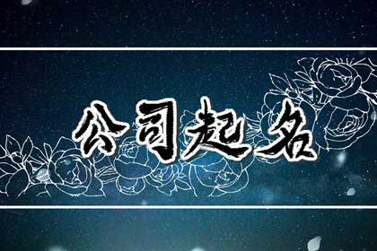  富有创意公司名字大全 ,简单容易记住的公司名称